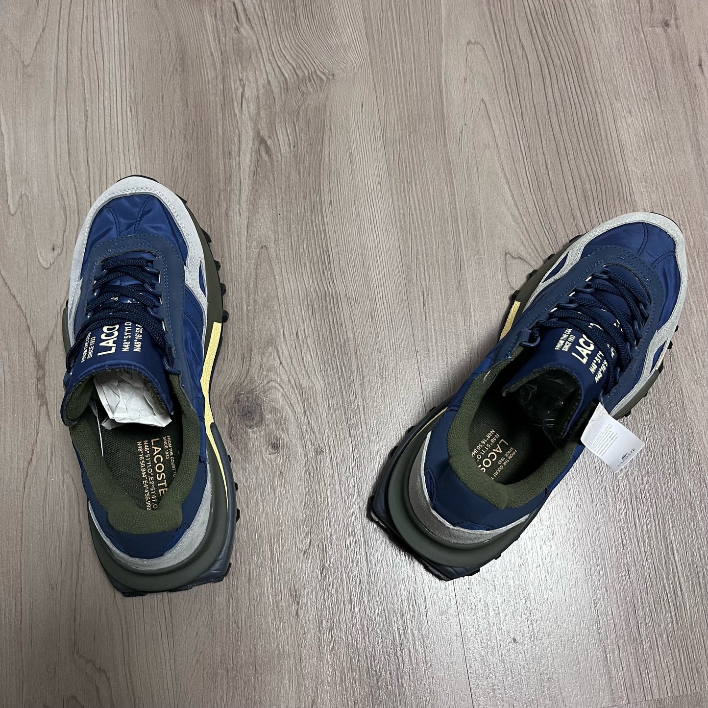 ZAPATILLAS LACOSTE AZUL MARINO💛
