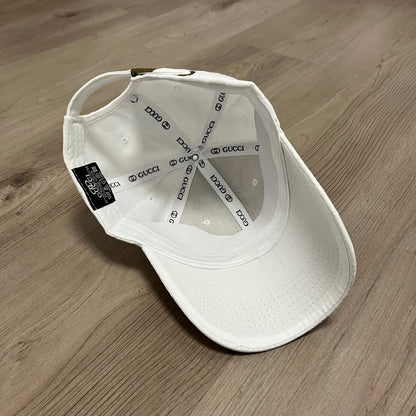 GORRA GUCC WHITE
