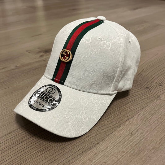 GORRA GUCC WHITE