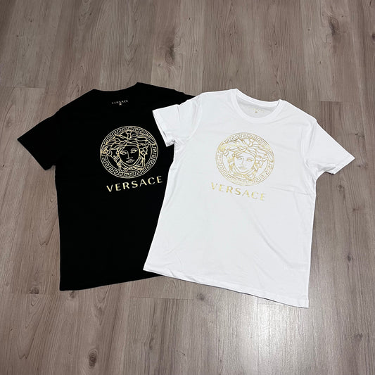 Camiseta VERSACE logo GOLD