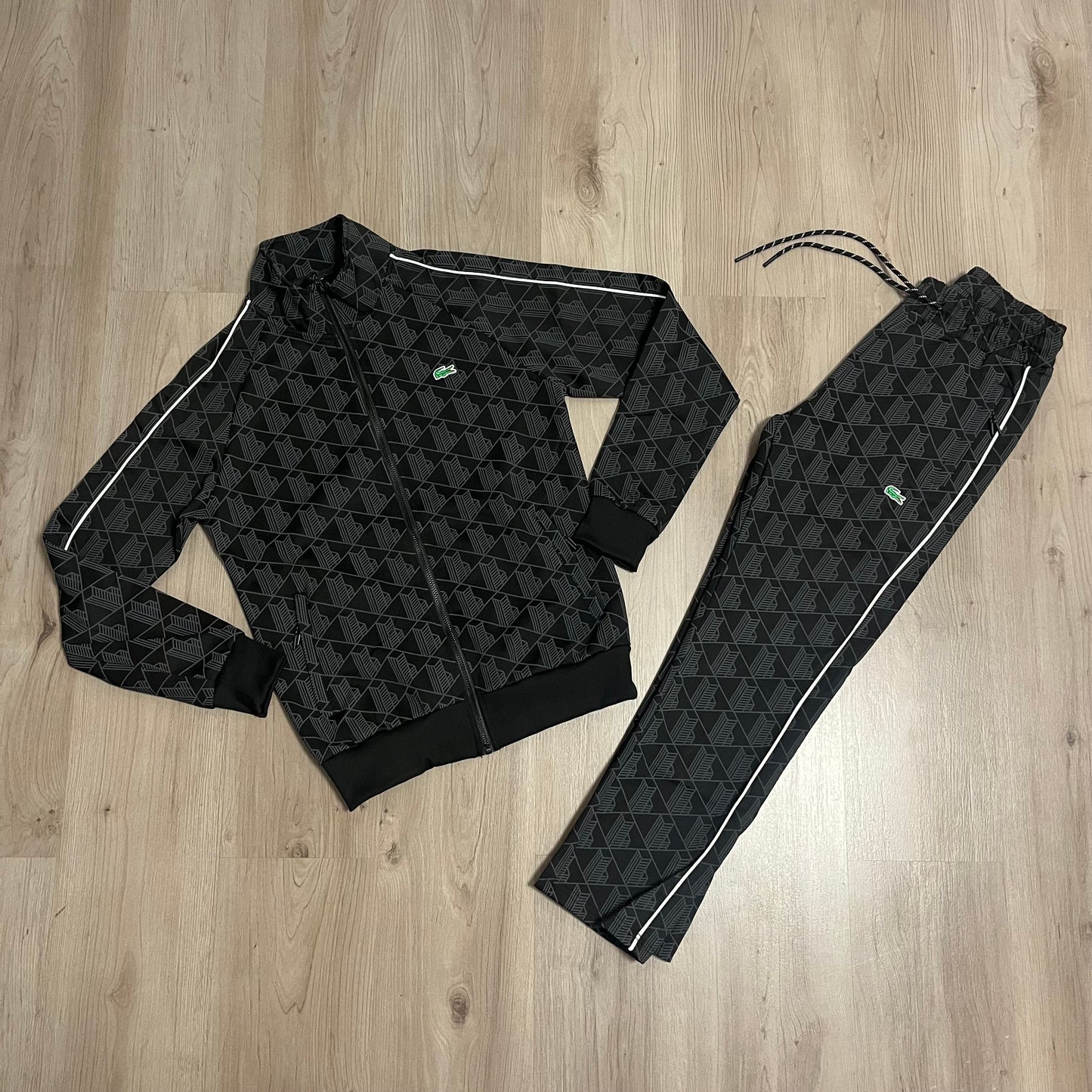 Conjunto largo LACOSTE BLACK
