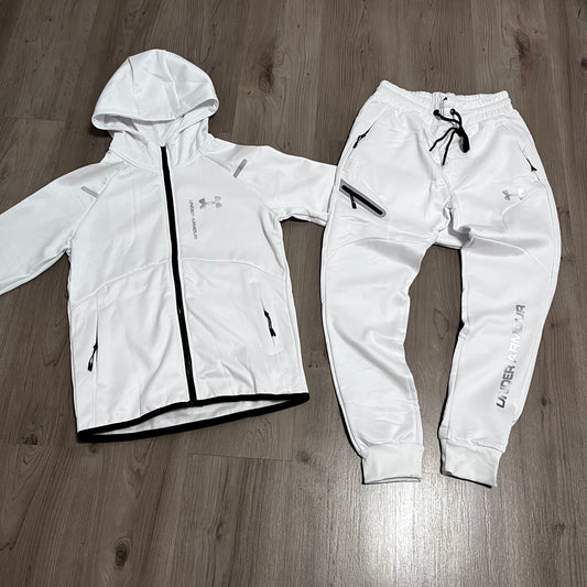 Conjunto largo UNDER ARMOUR WHITE