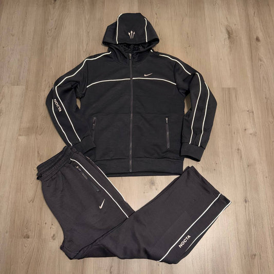 Conjunto largo NIKE NOCTA TELA GRUESA GRIS OSCURO
