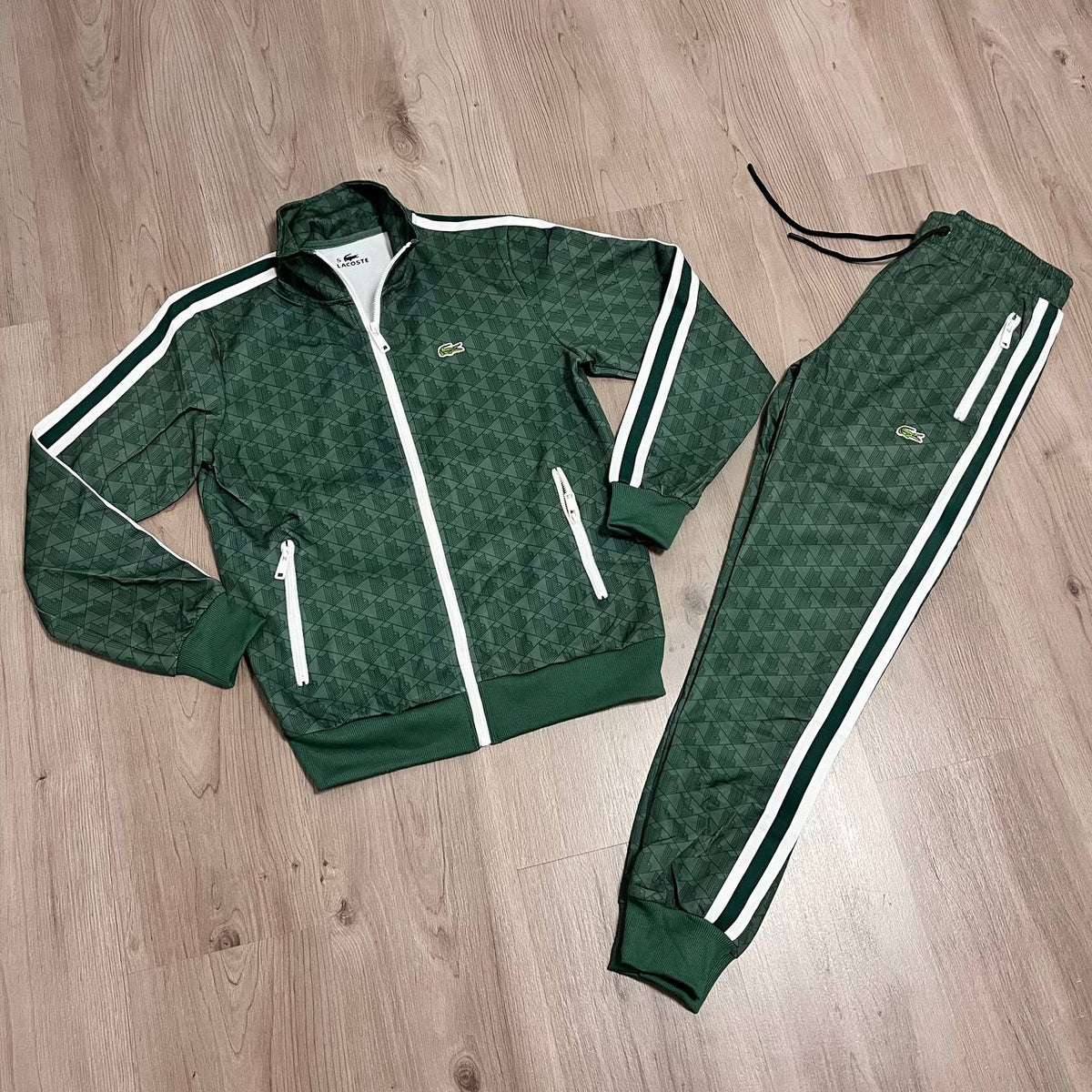 CONJUNTO LARGO LACOSTE SLIM FIT