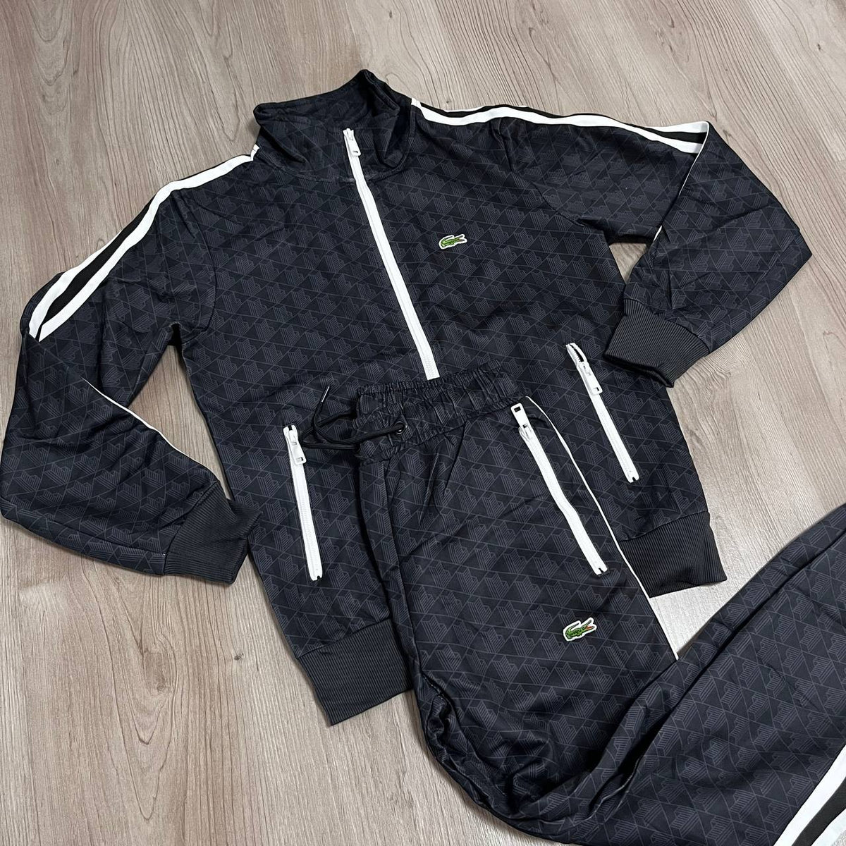 CONJUNTO LARGO LACOSTE SLIM FIT