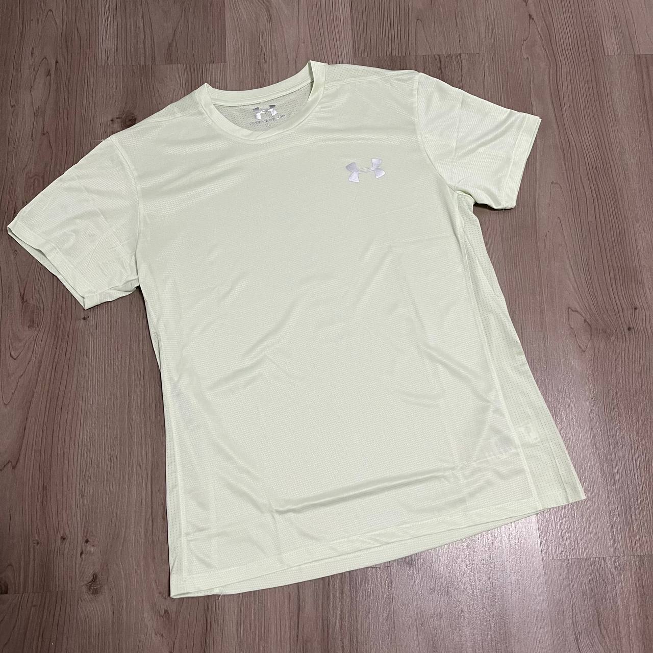 CAMISETA UNDER ARMOUR SLIM FIT VERDE MENTA