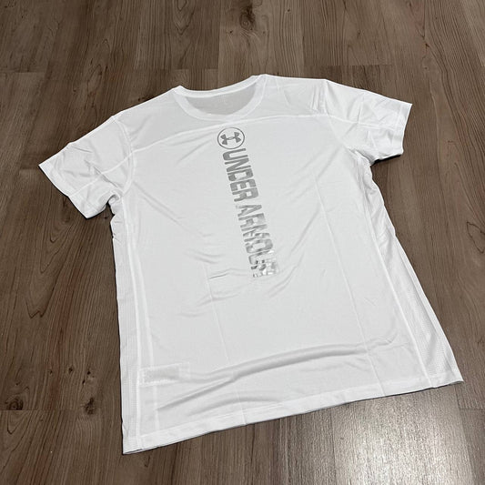 CAMISETA UNDER ARMOUR SLIM FIT BLANCA